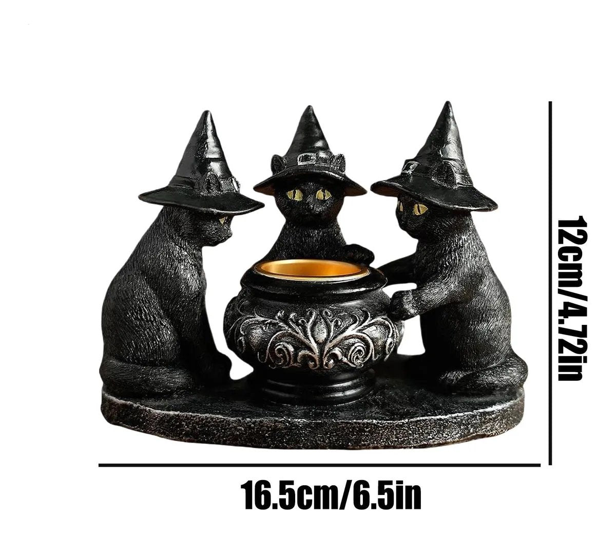 Candle Holder — Mysterious Atmosphere for Halloween Homezys