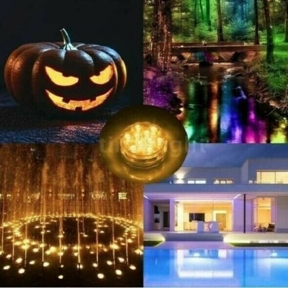 Buy 2 Get 2 FREE | Remote-Controlled Waterproof LED Pool Lights  – for Epic Pool Parties Homezys