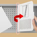 Multifunktionsreibe und Abtropf-Schneidebrett – 5-in-1 Küchenvorbereitungswerkzeug Mivoza Deutschland