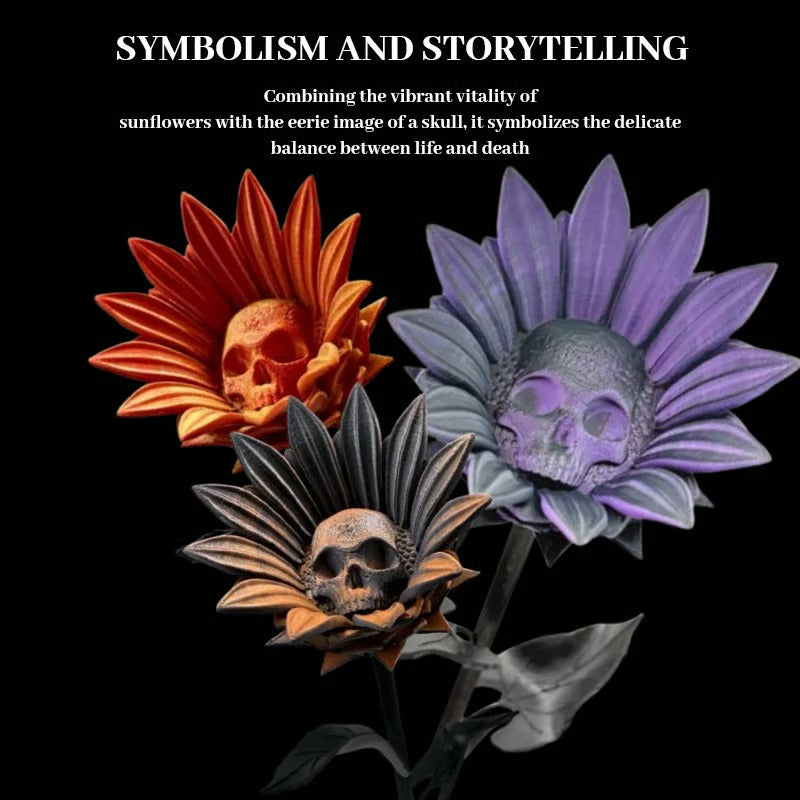 Verbotene Sonnenblumen-Skulptur — Symbol für Leben & Vergänglichkeit Mivoza Deutschland