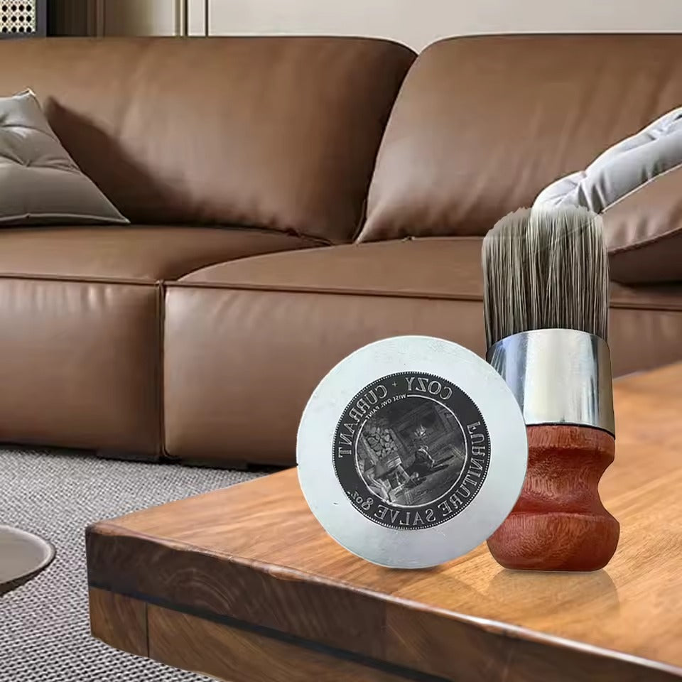 Repair balm for leather & furniture – Brings back shine and colour Homezys
