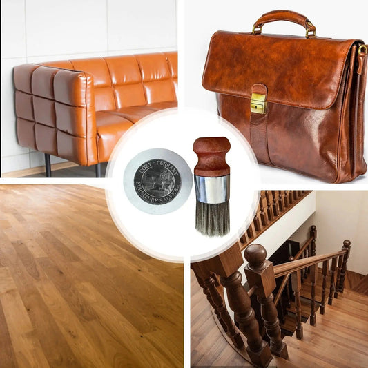 Repair balm for leather & furniture – Brings back shine and colour Homezys