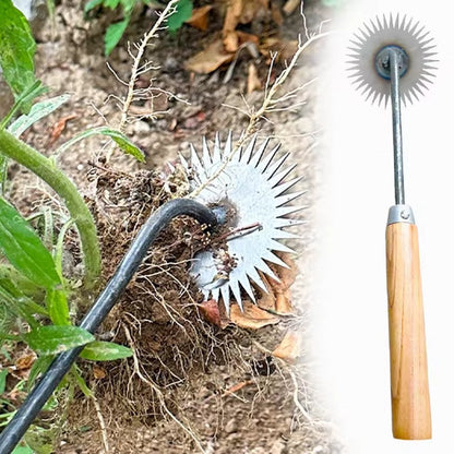 SunFlora™ Garden Hoe – Durable Steel Blade with Wooden Handle Homezys