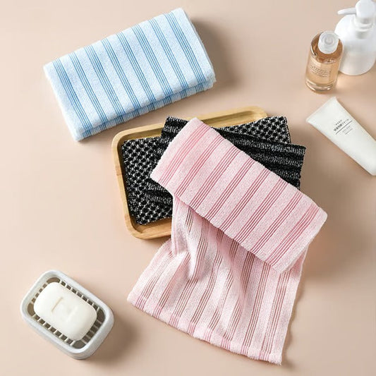 Buy 1 Get 1 | Antibacterial Exfoliating Shower Towel with Bamboo Charcoal Homezys