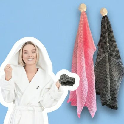 Buy 1 Get 1 | Antibacterial Exfoliating Shower Towel with Bamboo Charcoal Homezys