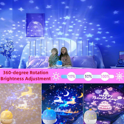 StarGlow™ — Dual Magic Star Projector & Night Light Homezys