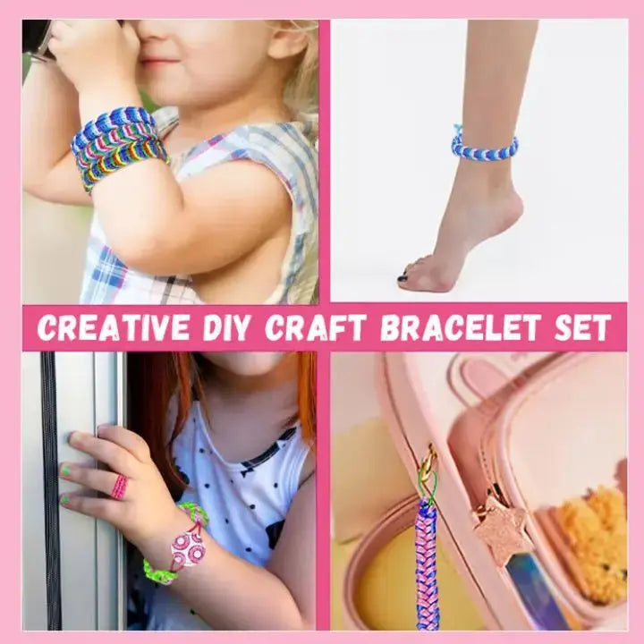 DIY Hand Rope Braiding Kit – Creative Crafting Experience for Kids Homezys