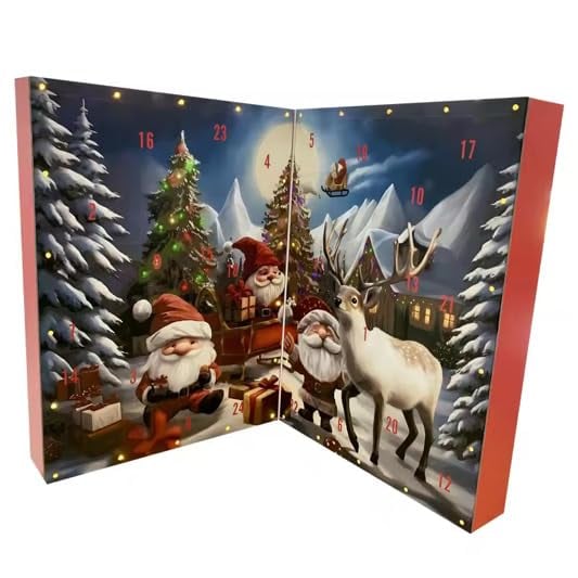 Advent Calendar with Elves — Daily Joy and Festive Magic Homezys