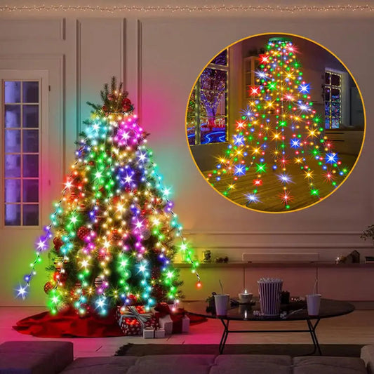 CascadeGlow™ — Effortless Waterfall Lights Magic Mivoza Deutschland