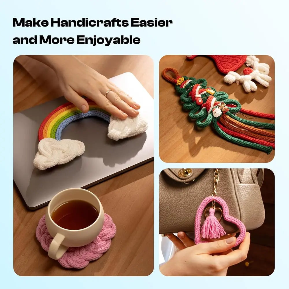 Easy I-Cord Maker for Uniform Decorative Cords Homezys