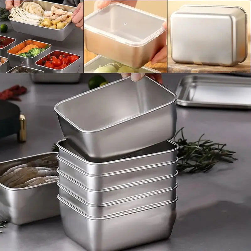 ✨LAST DAY 49% OFF - Stainless Steel Food Storage Container Zorenza