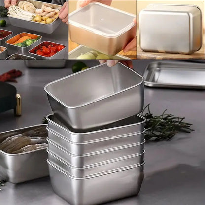 ✨LAST DAY 49% OFF - Stainless Steel Food Storage Container Zorenza