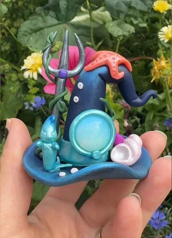 🎉🧙Handmade Elemental Witch Hat Mivoza Deutschland