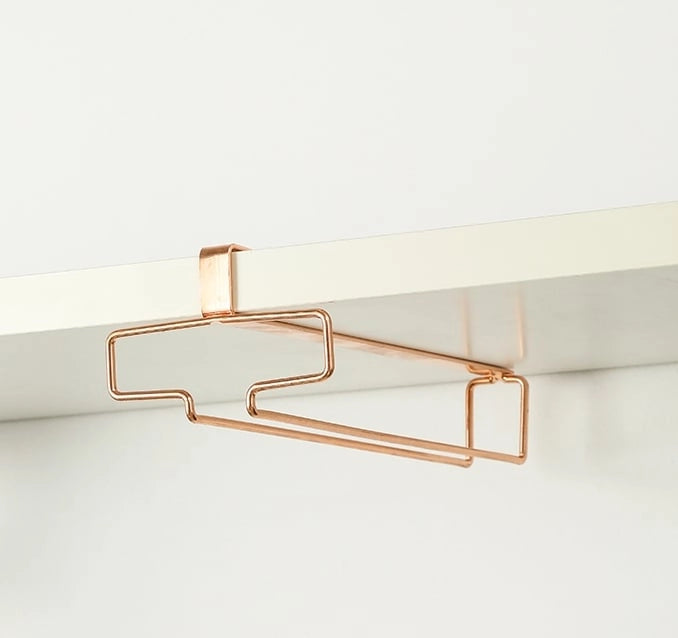 Wine Rack for Under-Cabinet Mounting — Space-Saving Glass Holder with Easy Installation Homezys