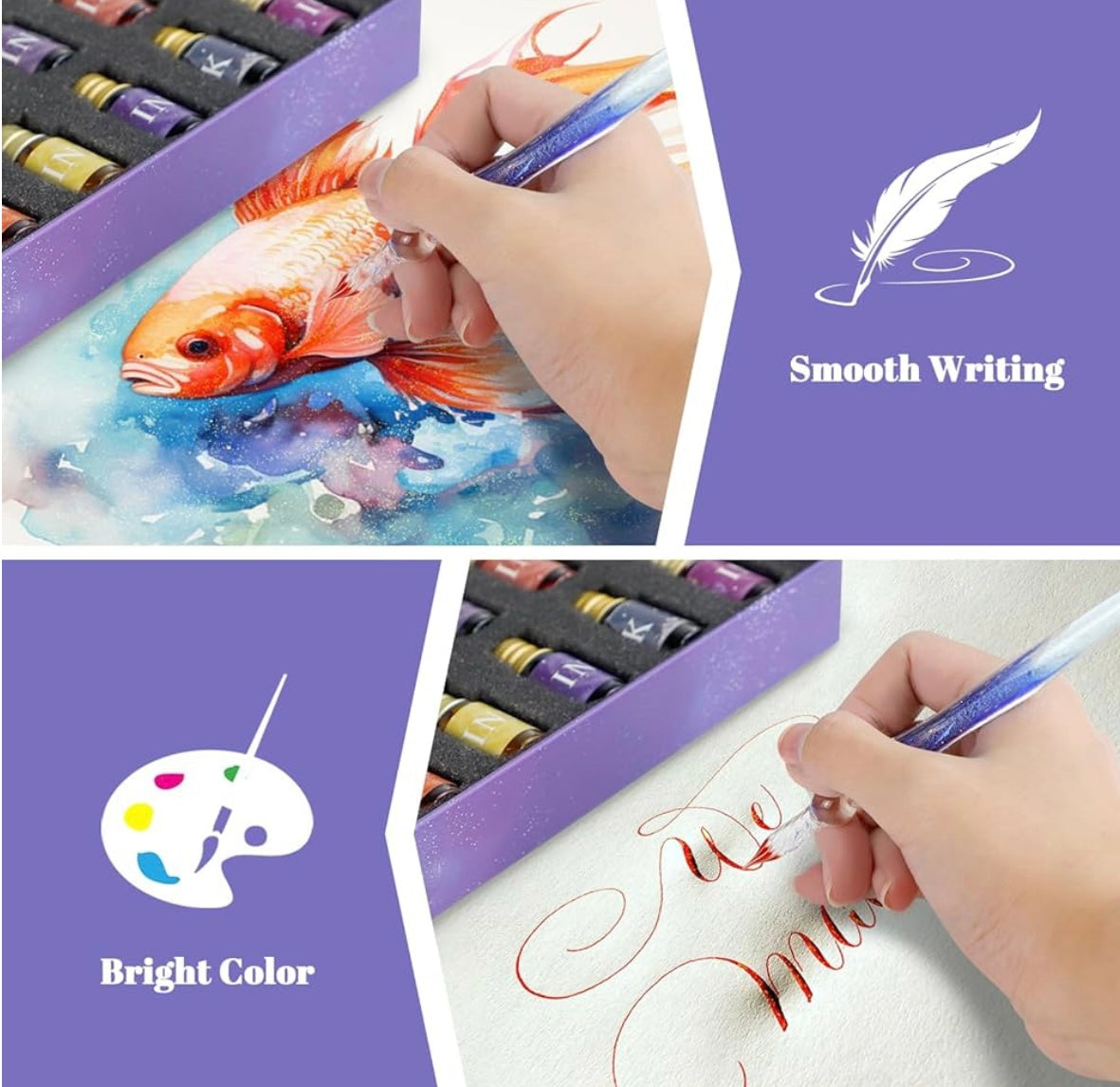Shimmering Crystal Pen — Creativity with Sparkling Ease Homezys