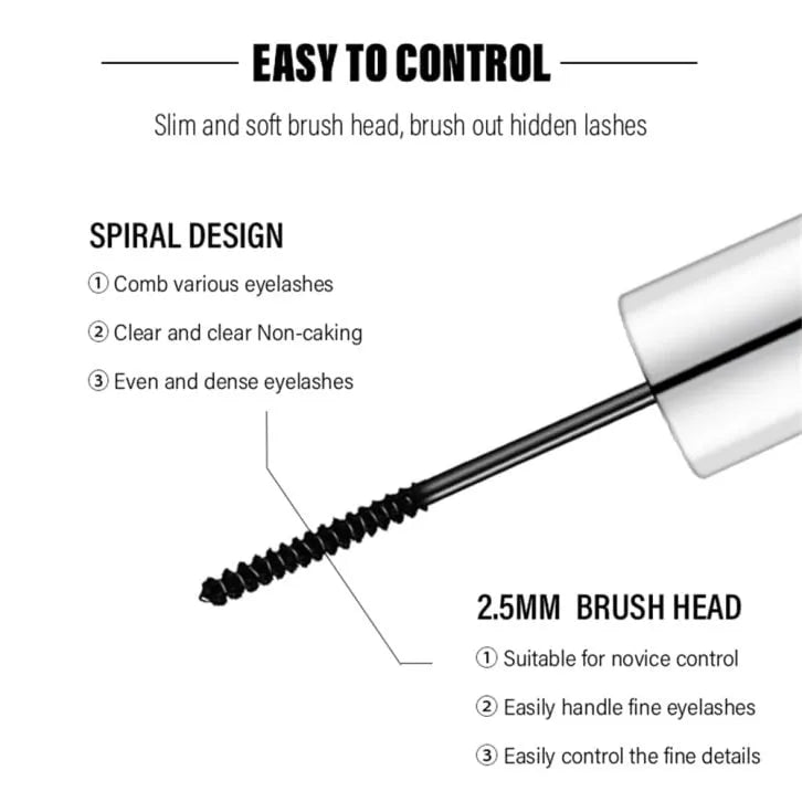 Eyelash-Extending Mascara — Flawless Length and Volume Without Clumps Homezys
