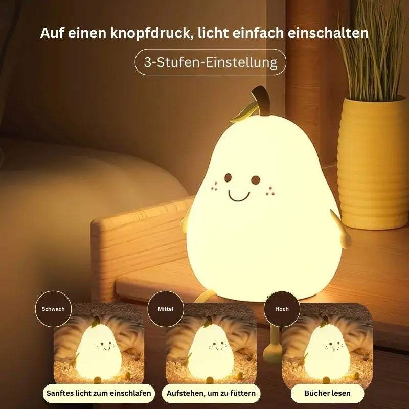 PearGlow™ — Soothing Child-Safe Nightlight Comfort Mivoza Deutschland