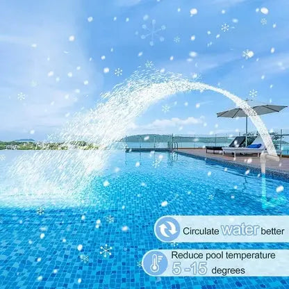 CoolMist™ — Solar-Powered Poolside Refreshment Homezys