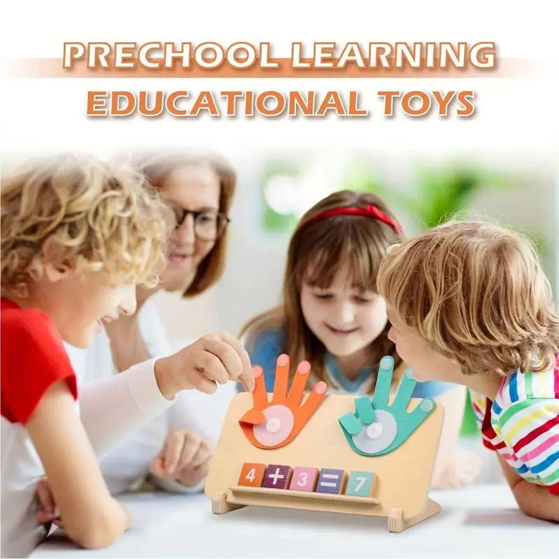 Wooden Number Learning Game — Learn Math Playfully Homezys