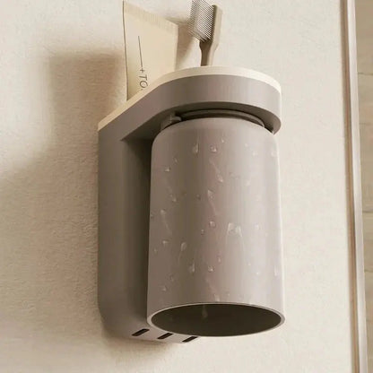 1+1 FREE | Wall-mounted adhesive toothbrush holder - no drilling required, space-saving Mivoza Germany