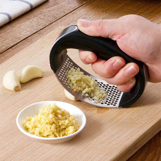 Easy-Squeeze Garlic Press – Premium Stainless Steel Homezys