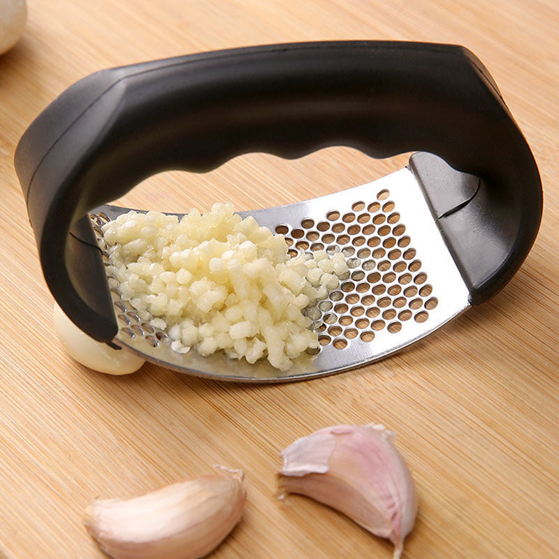 Easy-Squeeze Garlic Press – Premium Stainless Steel Homezys