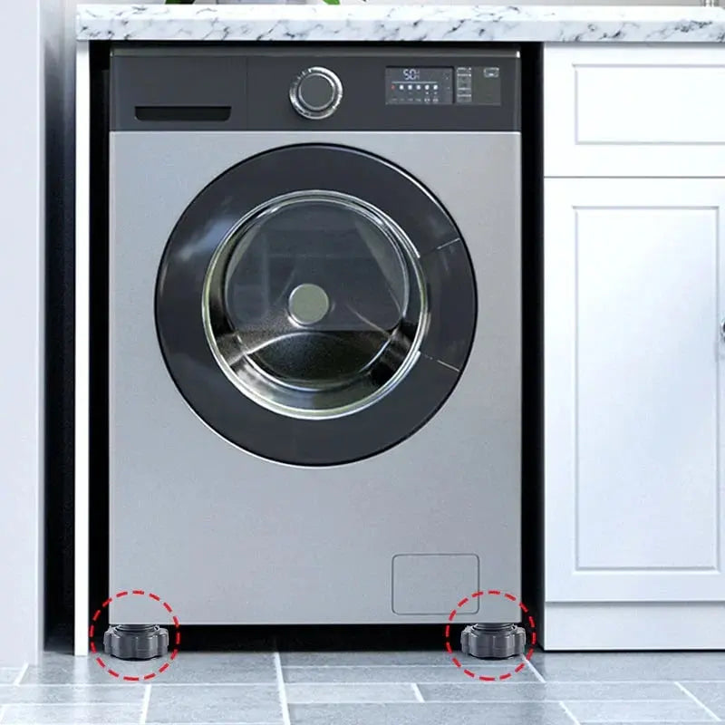 4 pieces height-adjustable washing machine stand Zorenza
