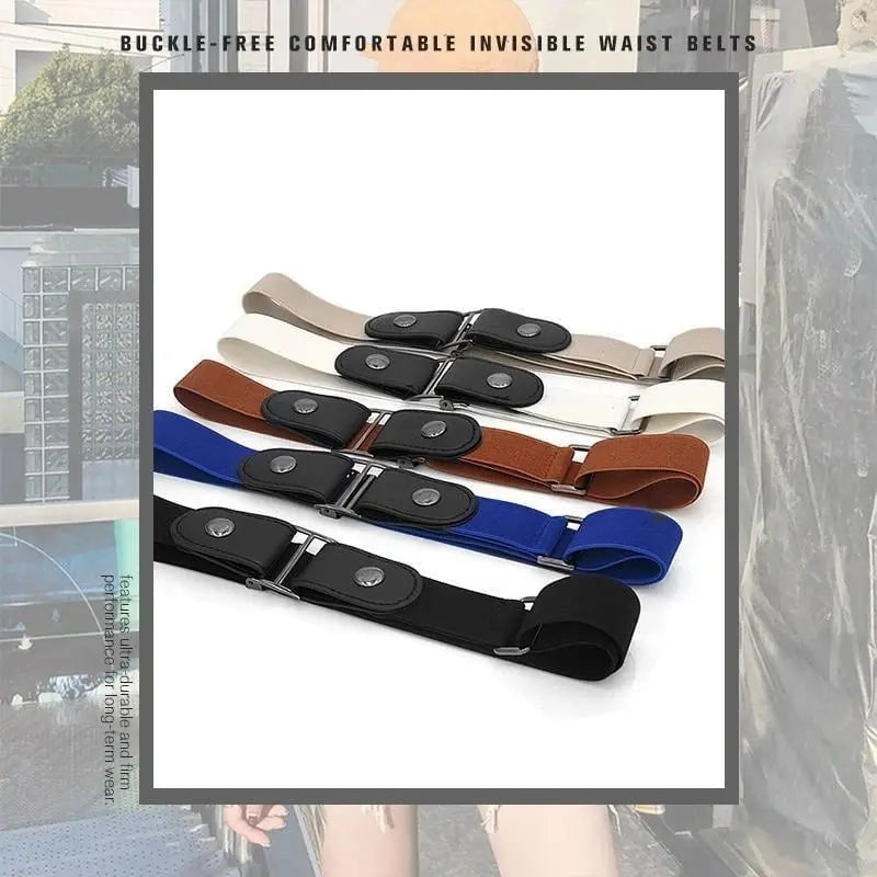 Buckle-free Invisible Elastic Waist Belts Zorenza