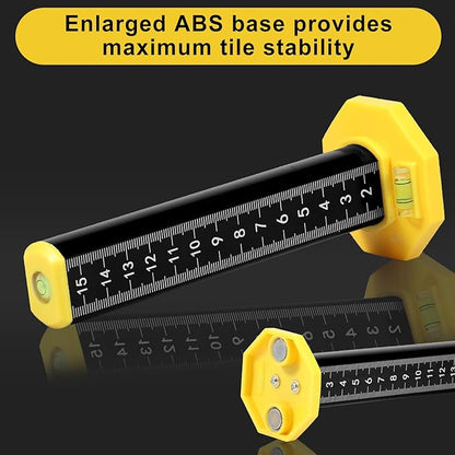 Precision Height Gauge — Magnetic Base with Built-in Spirit Levels Homezys