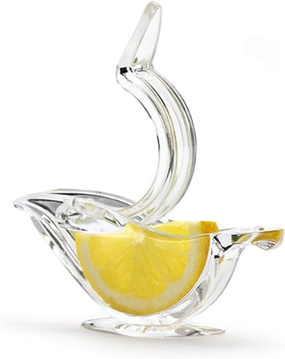 Bird-shaped lemon squeezer – Compact citrus press with easy grip Homezys