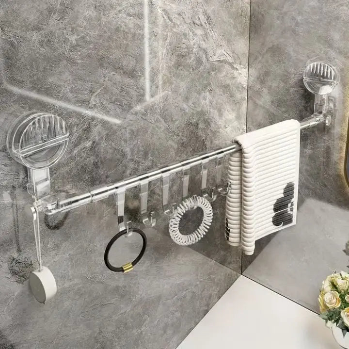 Towel Holder with Suction Cup – No Drilling, Ready to Use Immediately Homezys