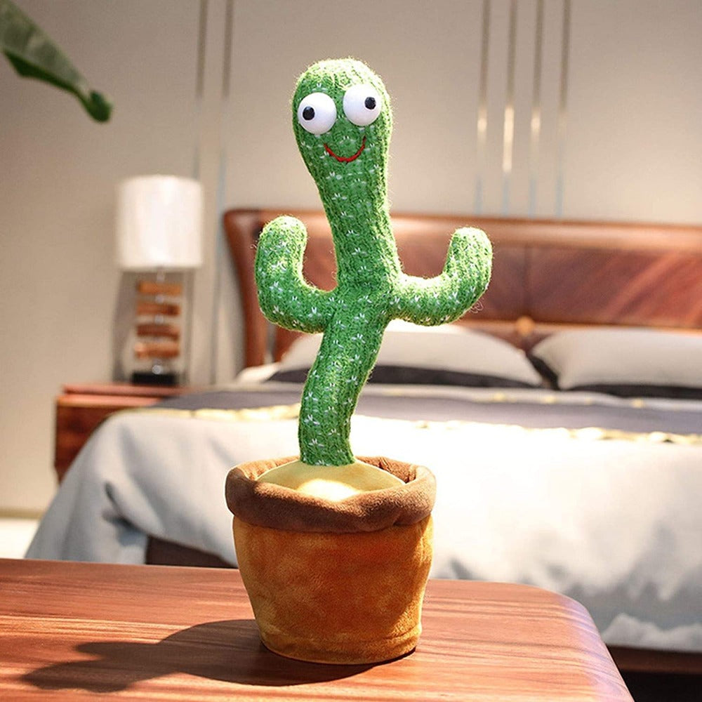 Interactive Dancing Cactus Toy – Musical Fun with Sound Imitation Homezys