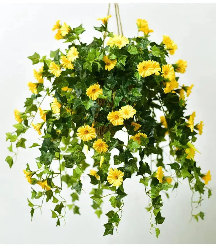 Buy 1 Get 1 Free | Artificial Morning Glory Hanging Flowers Mivoza Deutschland