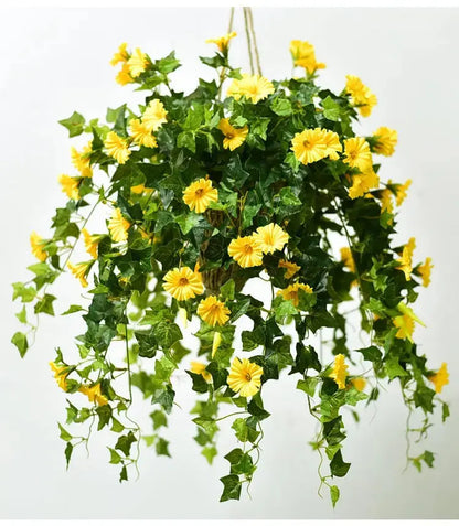 Buy 1 Get 1 Free | Artificial Morning Glory Hanging Flowers Mivoza Deutschland