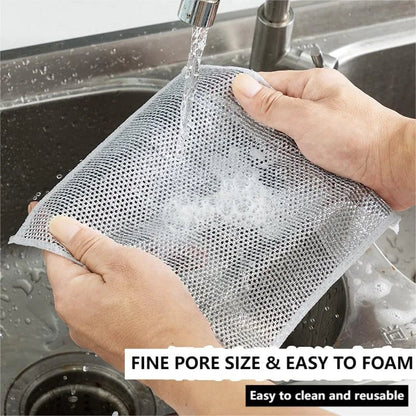 Stainless Steel Scrubber — Effortless Cleanliness Without Scratches Homezys