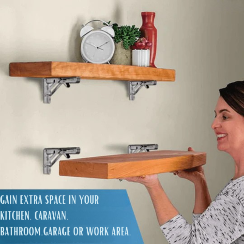 Foldable Bracket — More Space and Clear Organization Homezys