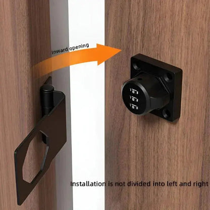 Keyless Secure Lock — Stainless Zinc Alloy with 1000 Codes Homezys