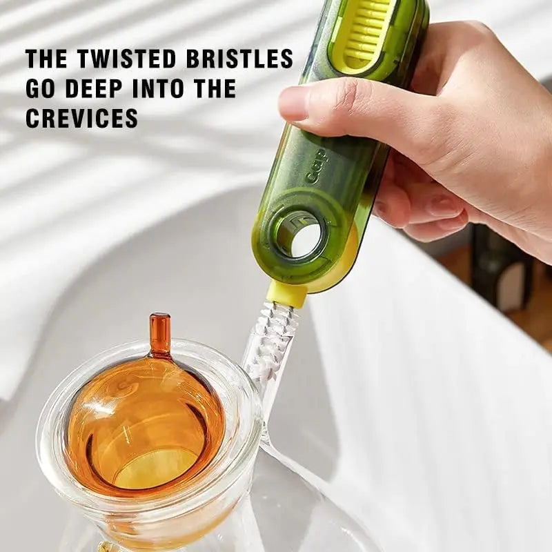 1+1 FREE | 3-in-1 Multifunction Cleaning Brush - For bottles, lids & hard-to-reach places Mivoza Germany
