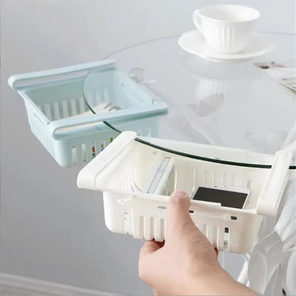 Multipurpose Refrigerator Organizer – Stackable Food Container with Drainage Homezys