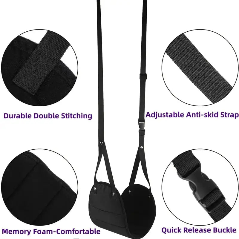Airplane Foot Hammock (Memory Foam) Zorenza