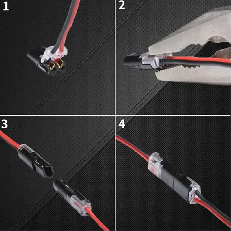 LED Connector Plug — Quick and Secure Installation (20 Pieces) Homezys