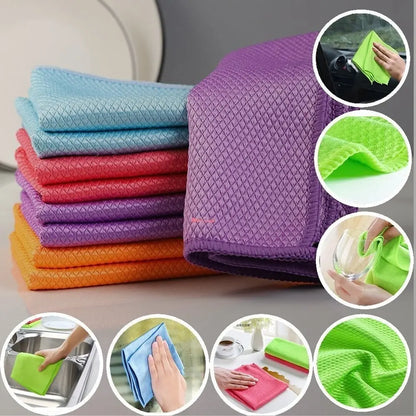 🔥Streak-Free Miracle Cleaning Cloths - Reusable Zorenza