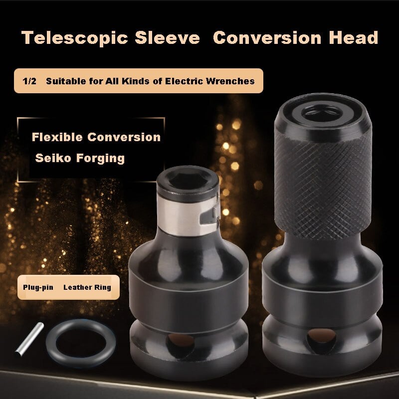 Conversion Head — Fast Bit Change with Secure Hold Homezys