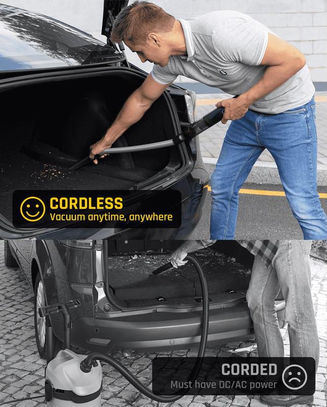 💥 Aspiradora de Coche Inalámbrica Slim V8 Mate - Alta Potencia 13000Pa/30AW Mivoza Deutschland