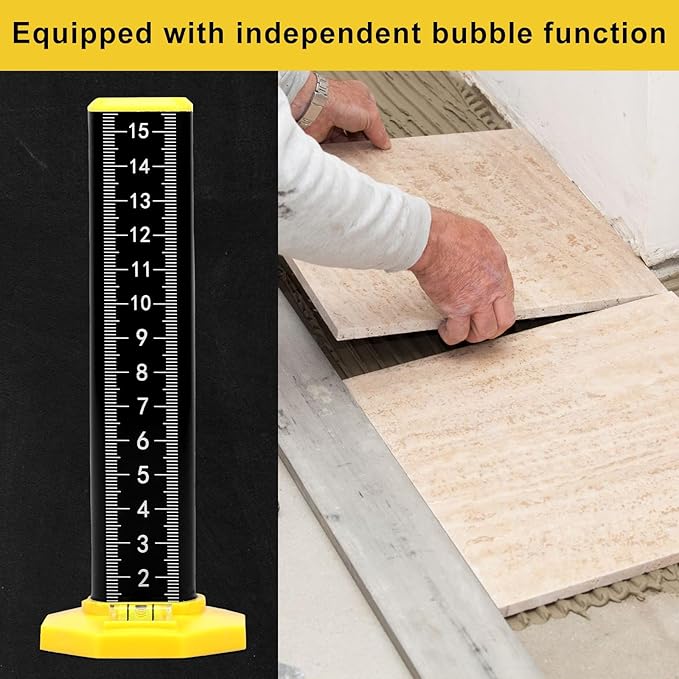 Precision Height Gauge — Magnetic Base with Built-in Spirit Levels Homezys