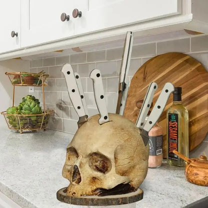 SkullGuard™ — Bold Gothic Knife Organizer Mivoza Deutschland