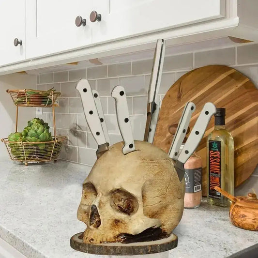 SkullGuard™ — Bold Gothic Knife Organizer Mivoza Deutschland