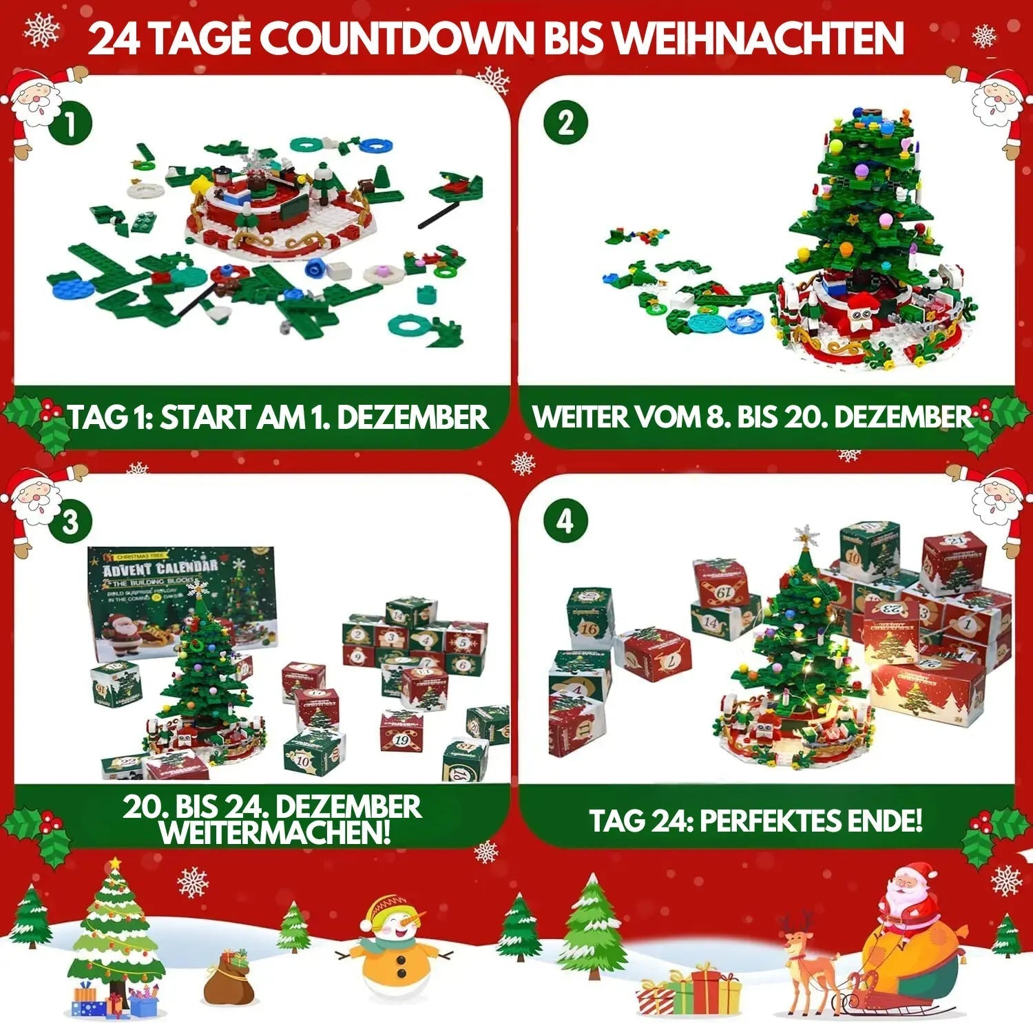 FestivaTree™ — Build Daily December Joy Mivoza Deutschland