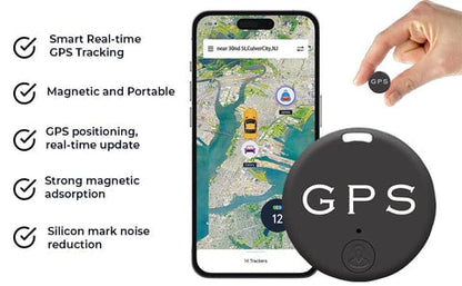Buy 1 Get 1 Free | Compact Magnetic GPS Tracker – Discreet, Real-Time Tracking Homezys