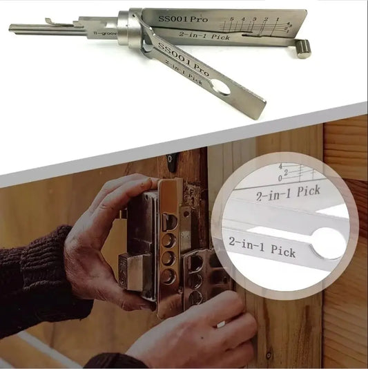 Zorenza stainless steel master key decoder